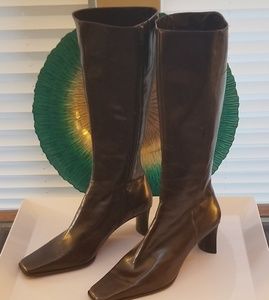 Nine West Tall Leather Boots